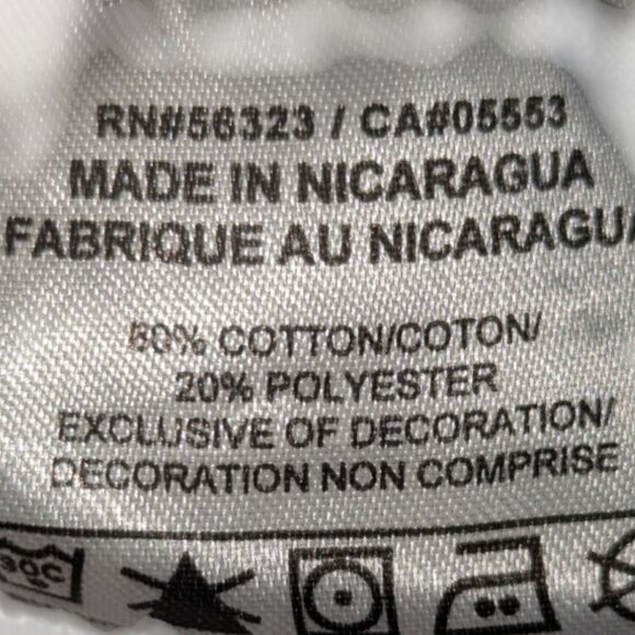 The Nike Tee XXL Men's Long Sleeve Training Performance T-Shirt 80 Cotton Blend - Picture 8 of 9